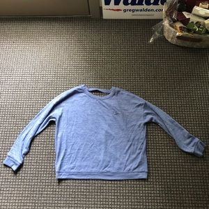 Hollister Blue Pajama Long Sleeve Shirt